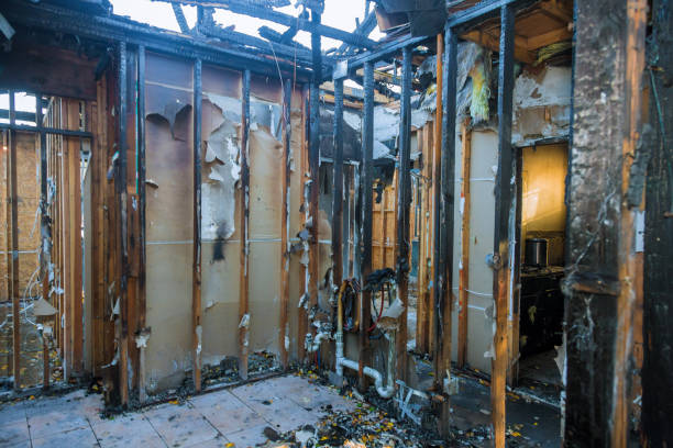 Professional Fire Damage Assessment technician working in Lyman, SC